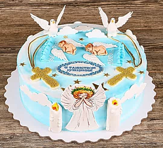 № 1088 Торт Праздничный, тема Крещение детей