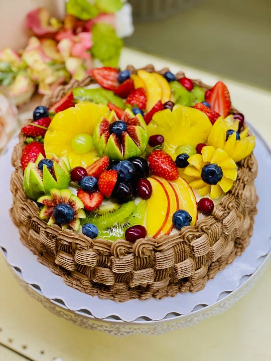Торт Корзина фруктовая