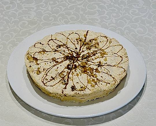 Пирог воздушный крем-брюле