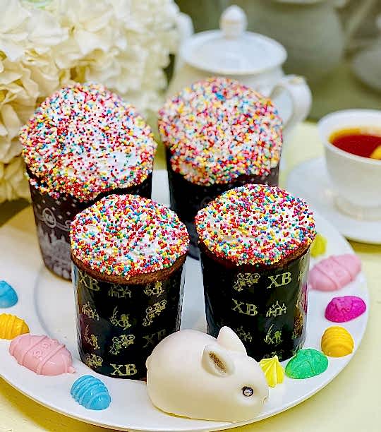 Кулич пасхальный с изюмом, 200 гр.