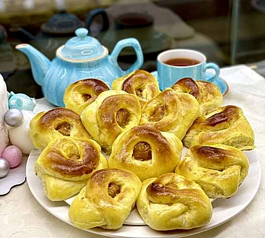 Пирожок с курагой 1/50 гр